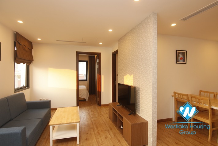 Two bedroom apartment for rent in Hoan Kiem district.